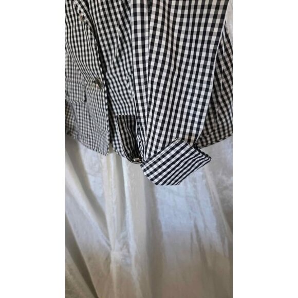 Gingham pattern Blazer Jacket Tribal  Sz XL/14 - Picture 6 of 6